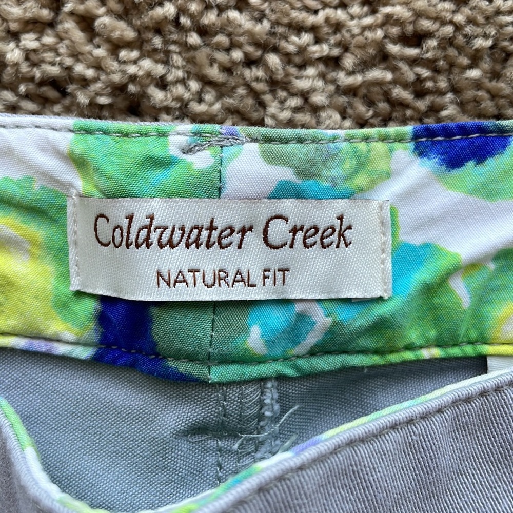 Coldwater Creek Gray Capri Pants - Picture 2 of 6